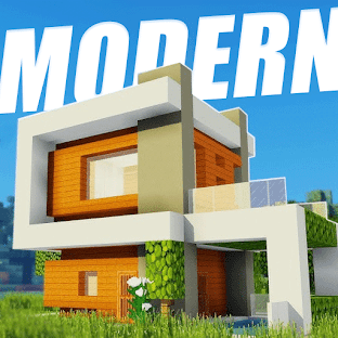 Map Modern House for Minecraft